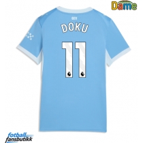 Manchester City Jeremy Doku #11 Hjemmedrakt Dame 2026-27 Kortermet